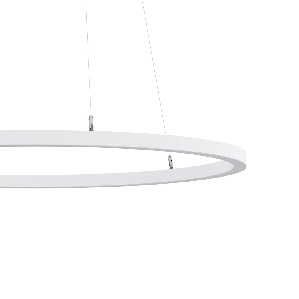 BLADE CIRCULAR LED 9760 I TE SUD 1200 DO 830 XX 102° OF SE (01 — Cotton (RAL 9003))