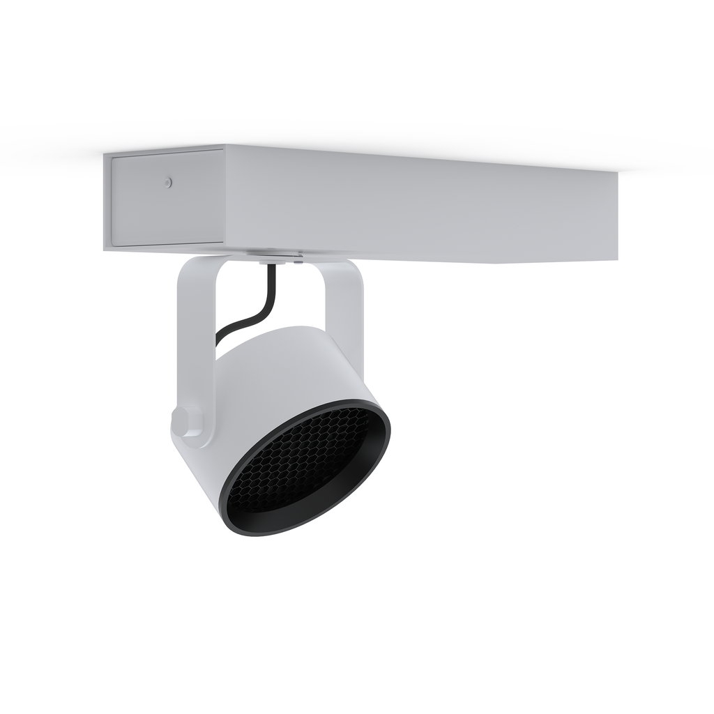 ORFEU 1P LED 0350 I TE SLD 80 FE 930 XX 16° OF SE (01 — Cotton (RAL 9003))