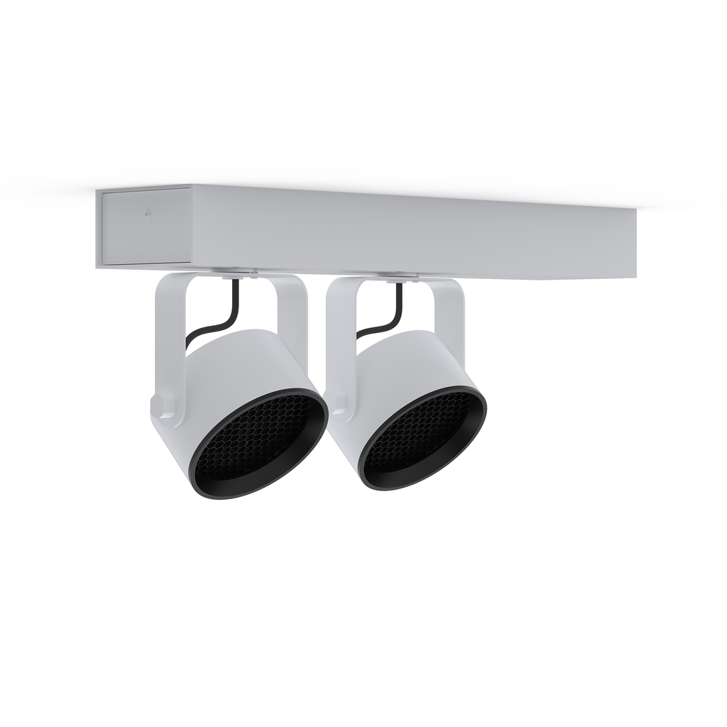 ORFEU 2P LED 0350 I TE SLD 80 FE 930 XX 16° OF SE (01 — Cotton (RAL 9003))