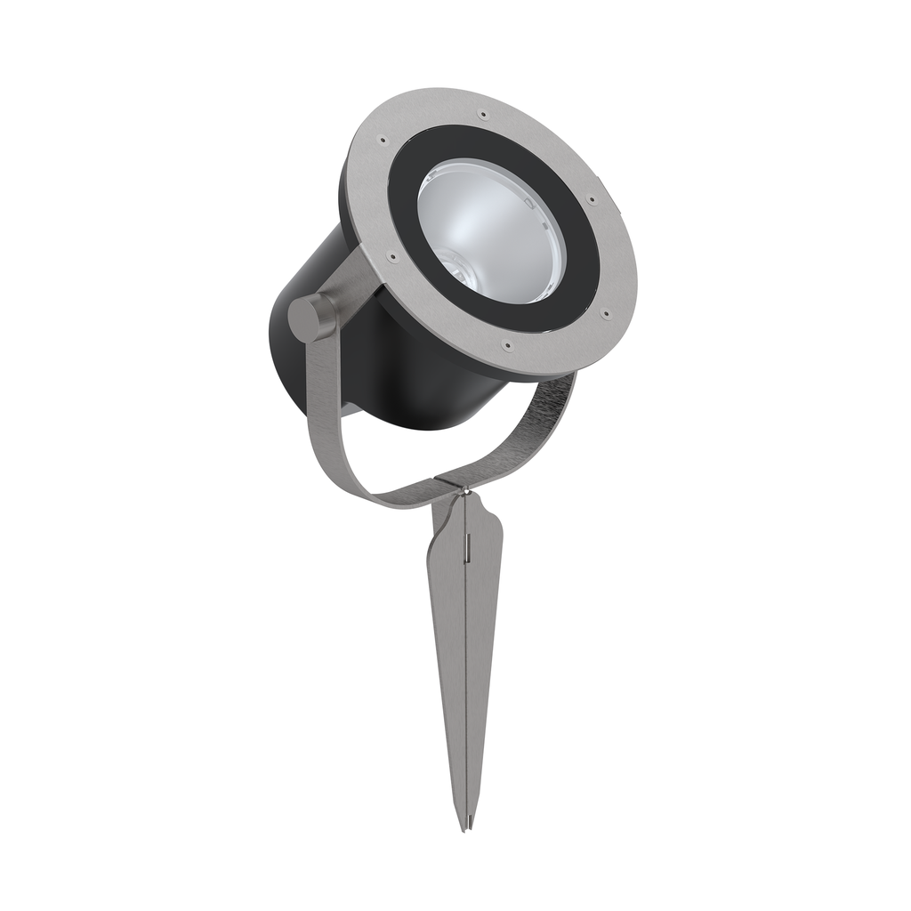 [PISO591] PISO DOB LED 4000 E ES SLD 215 VT 730 AI/XX 16° OF SE (04 — Black Crown (RAL 9011))